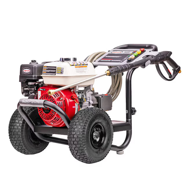 SIMPSON PowerShot 3600 PSI 2.5 GPM Commercial Gas Pressure Washer with Honda GX200 Engine & AAA Triplex Pump