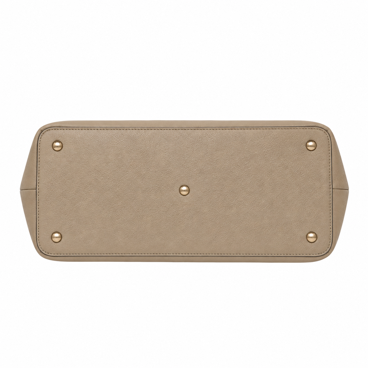 Taupe and Brown Handbag
