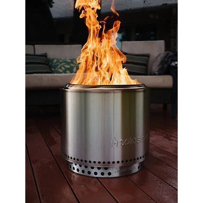Solo Stove 19.5 in. Bonfire 2.0 Wood-Burning Fire Pit with Stand and Shelter