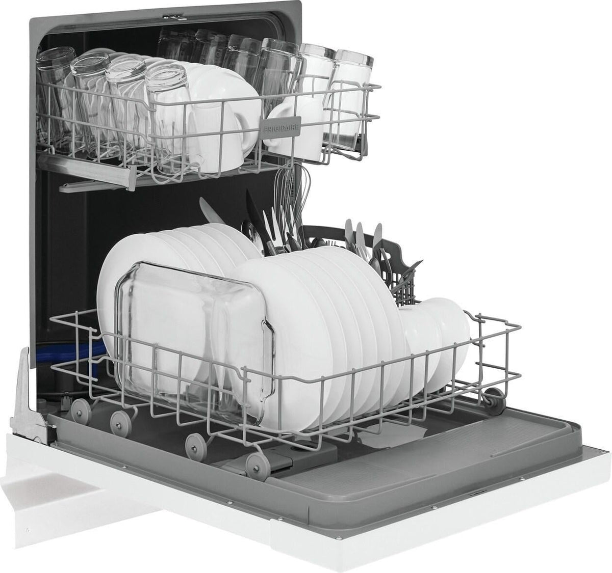 Frigidaire FDPC4221AW 24″ Built-In Dishwasher, Front Control, White