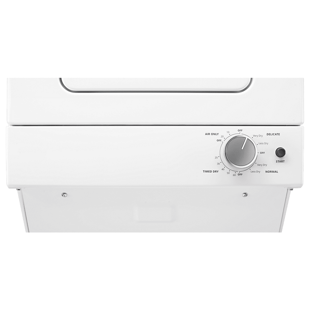 Whirlpool WET4024HW 24 inch White Electric Washer/Dryer Stacked Laundry Center