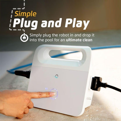 Dolphin Nautilus CC Pro Wi-Fi Robotic Pool Vacuum Cleaner up to 50 FT – Waterline Scrubber Brush