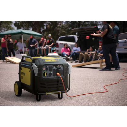 Champion Power Equipment CO Shield Electric Start Quiet Technology Dual Fuel Inverter Generator 8500 Starting Watts 7000 Running Watts Gas Propane Portable Generator