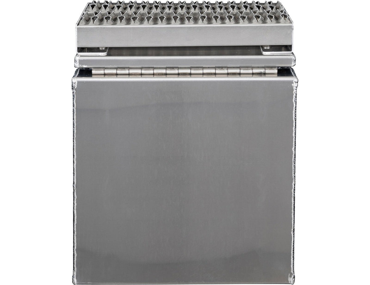 Buyers Products 28-in x 24-in x 18-in Smooth Aluminum Step Box Truck Tool Box 1705281