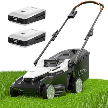 Litheli 13″ 20V Cordless Lawn Mower with 4.0Ah Battery