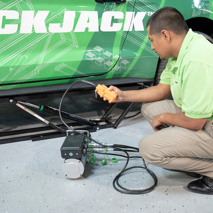 QuickJack 5000TLX Extended Portable Car Lift 5000 lb Capacity 110V Hydraulic Vehicle Lift for Long Wheelbase Cars