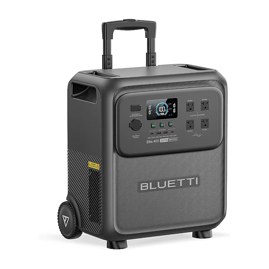 BLUETTI Elite Portable Power Station 2600W 3840Wh Solar Generator 3900W Peak Battery Backup UPS Portable Power Supply