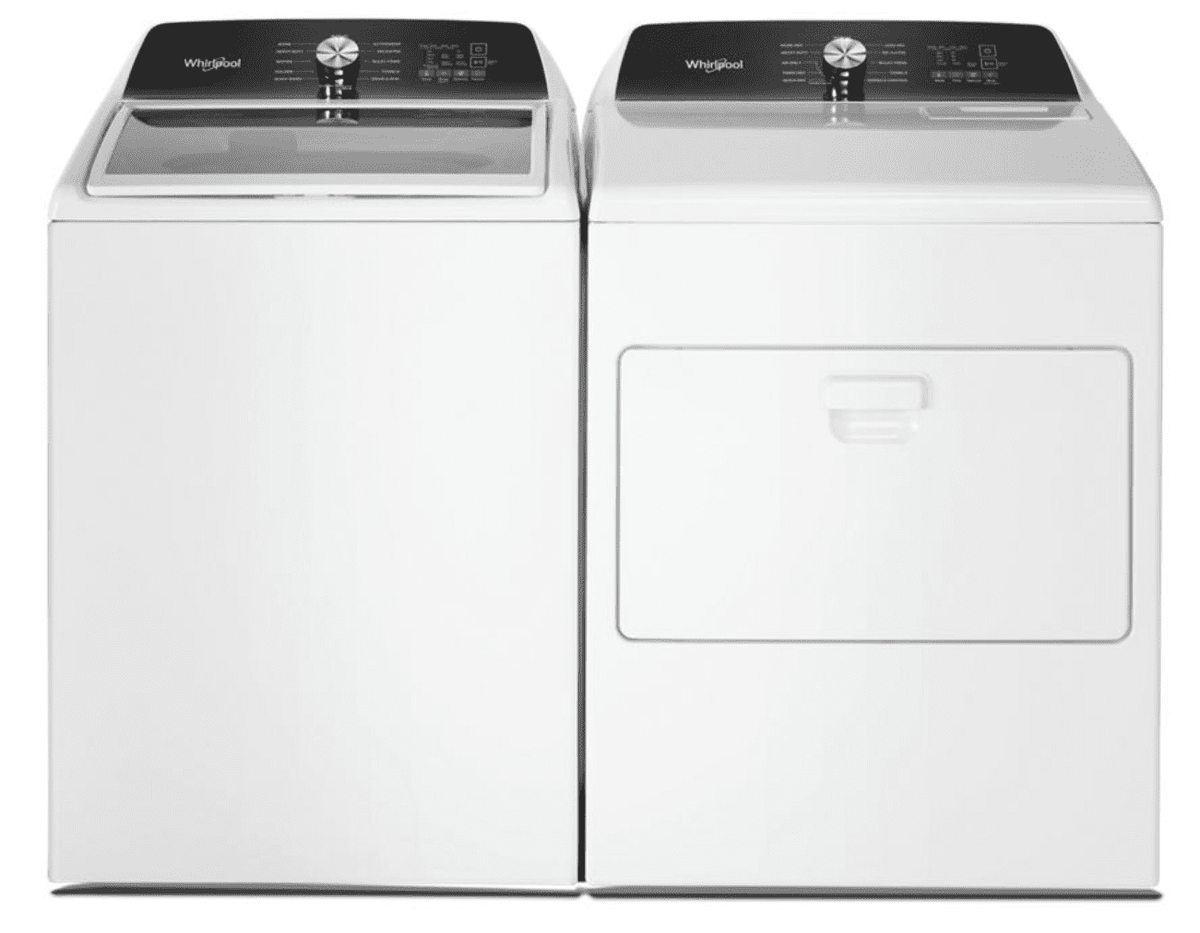 Whirlpool WTW5020SW 4.6 Cu. Ft. Top Load Impeller Washer