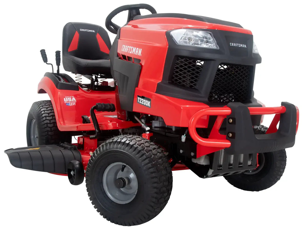 CRAFTSMAN 36″ Gas Riding Lawn Mower 11.5 HP Briggs & Stratton Engine 36″ Steel Deck 7-Speed Manual w/ Mulching Kit