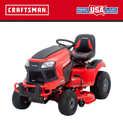 CRAFTSMAN 36″ Gas Riding Lawn Mower 11.5 HP Briggs & Stratton Engine 36″ Steel Deck 7-Speed Manual w/ Mulching Kit