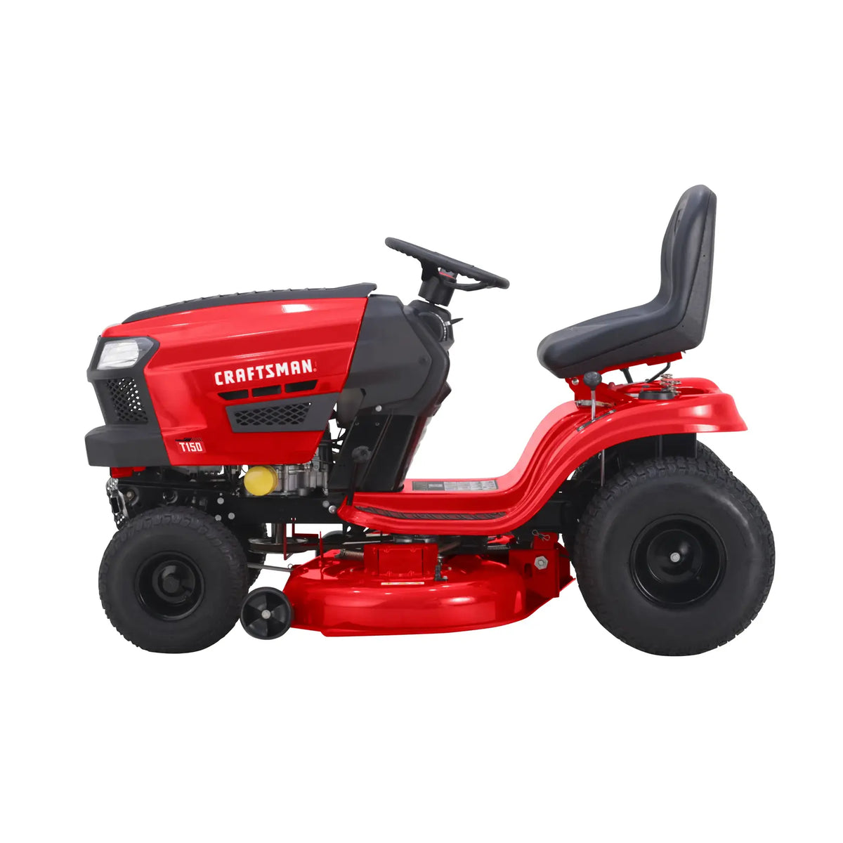 CRAFTSMAN T150 46 Inch Riding Lawn Mower 19 HP Briggs Stratton Automatic CVT 46 Inch Deck