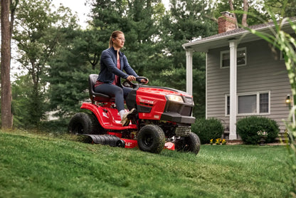 CRAFTSMAN T150 46 Inch Riding Lawn Mower 19 HP Briggs Stratton Automatic CVT 46 Inch Deck