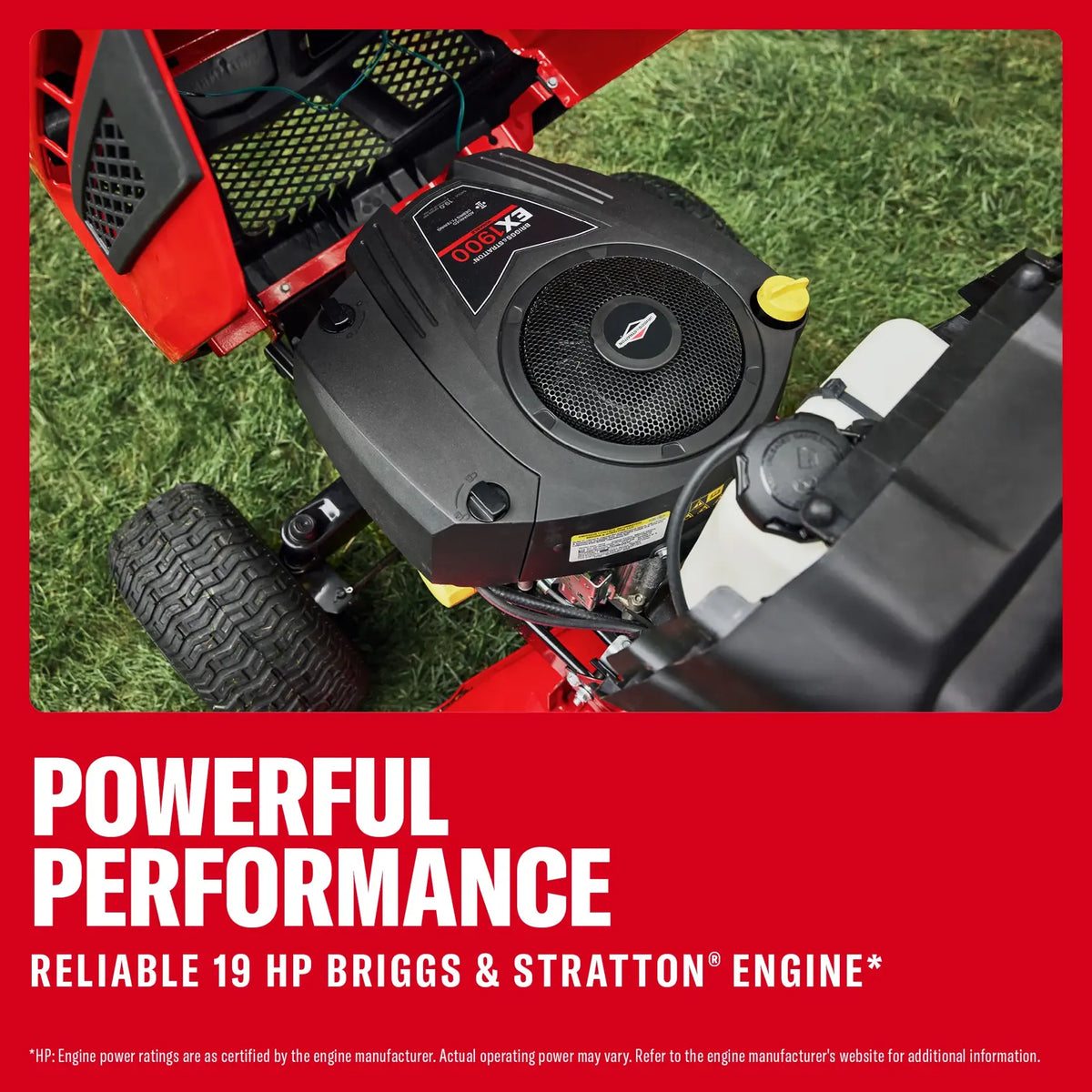CRAFTSMAN T150 46 Inch Riding Lawn Mower 19 HP Briggs Stratton Automatic CVT 46 Inch Deck