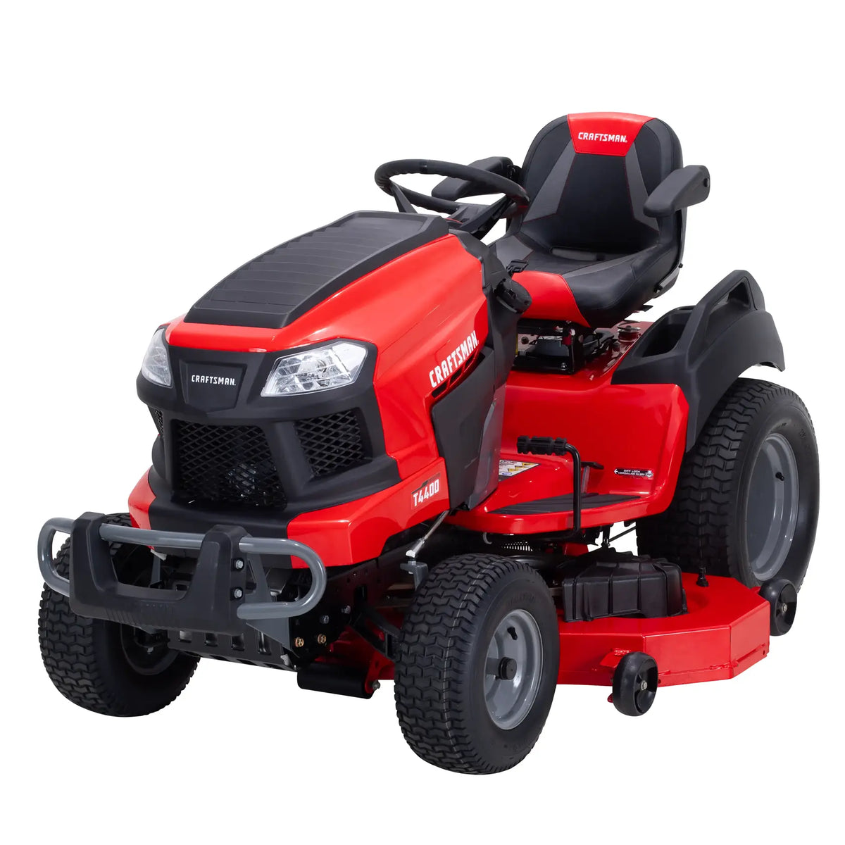 CRAFTSMAN 54″ Gas Garden Tractor 24 HP Kawasaki V-Twin Engine 54″ Fabricated Deck Tuff Torq K62 Differential Lock