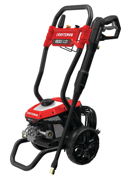 CRAFTSMAN 1900 PSI Electric Pressure Washer 1.2 GPM Corded Cold Water Power Washer with Turbo Nozzle