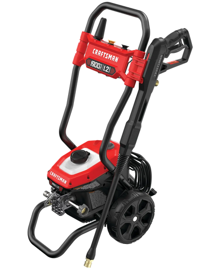 CRAFTSMAN 1900 PSI Electric Pressure Washer 1.2 GPM Corded Cold Water Power Washer with Turbo Nozzle