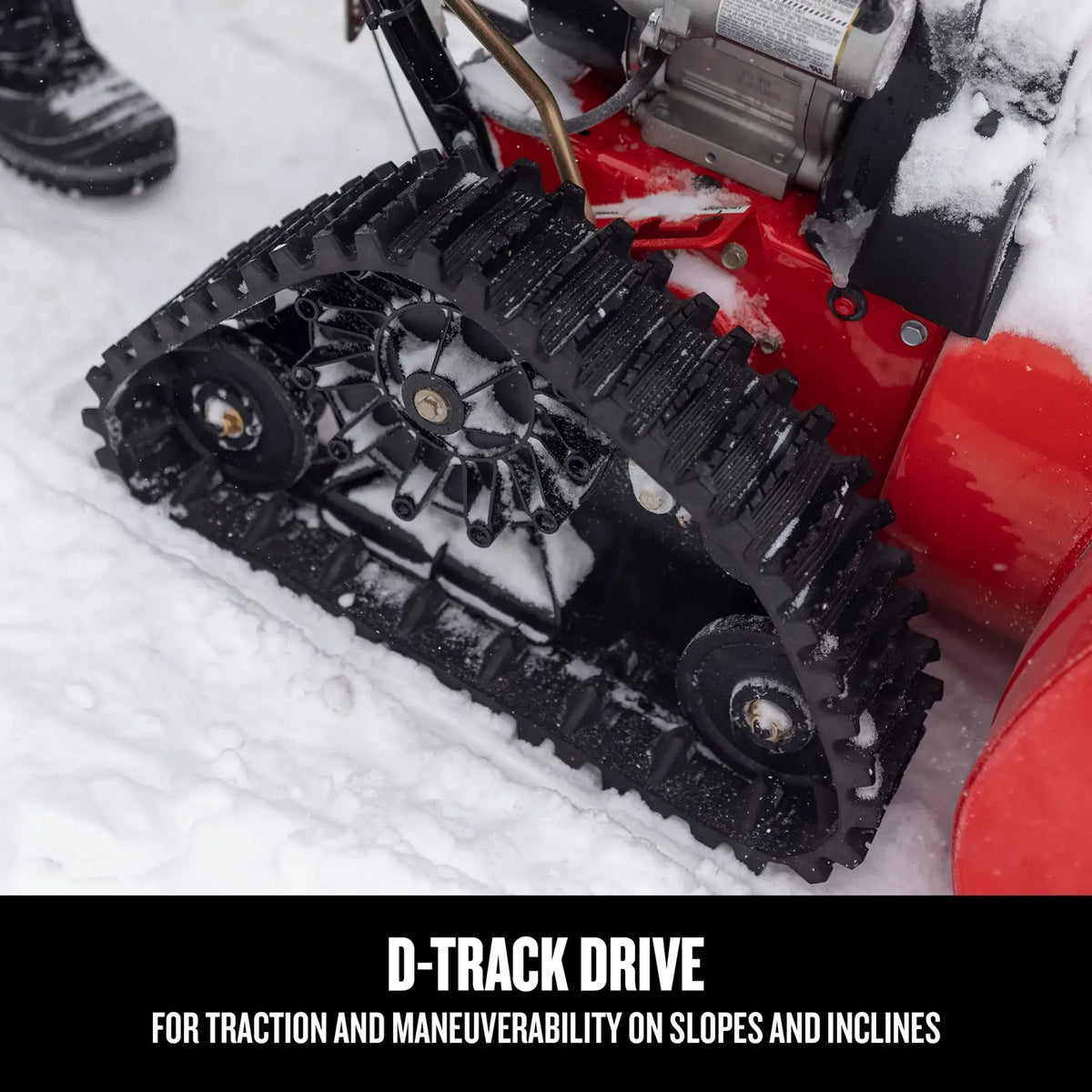 CRAFTSMAN Performance 26 Two Stage Gas Snow Blower 243cc Engine 26 Inch Track Drive Self Propelled