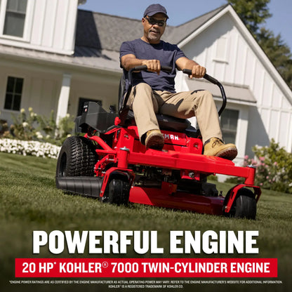 CRAFTSMAN Z5200 42 Inch Zero Turn Riding Lawn Mower 20 HP Kohler 7000 Engine 42 Inch Steel Deck