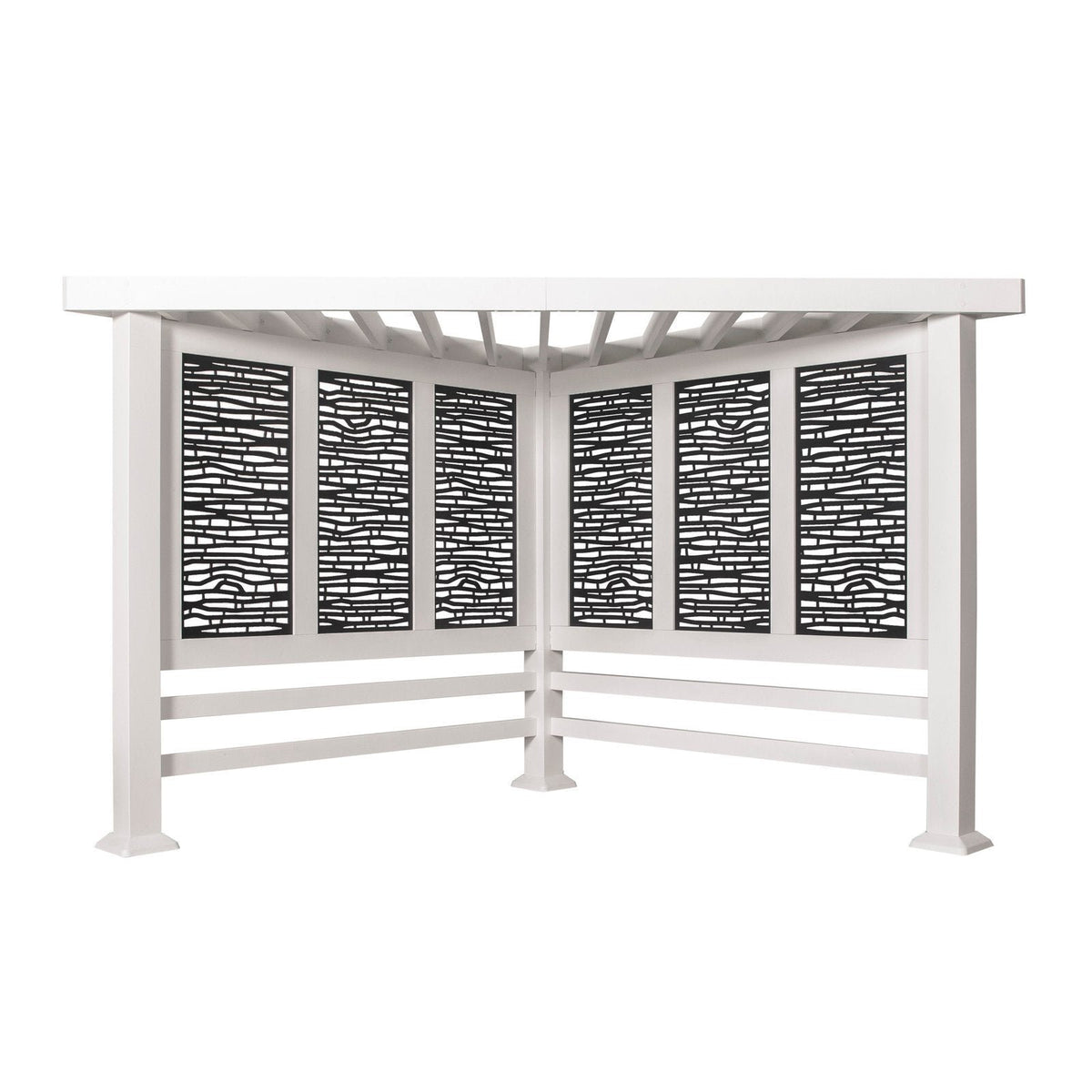 Richmond Modern Steel Cabana Pergola