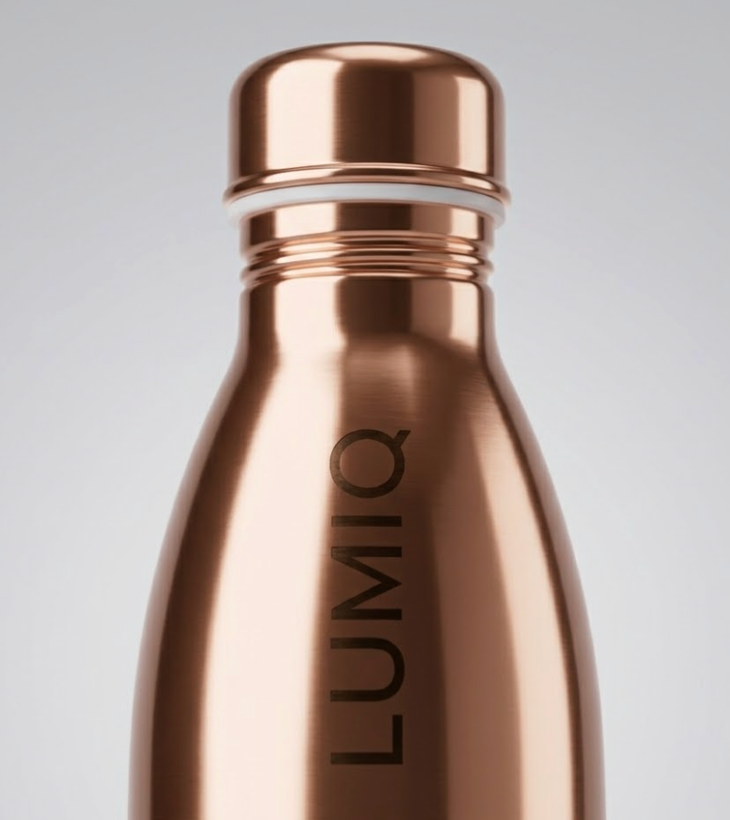 Lumiq® Yoga - Sports & Outdoor Copper Bottle