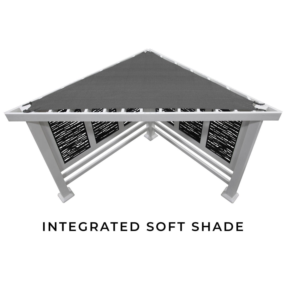 Richmond Modern Steel Cabana Pergola