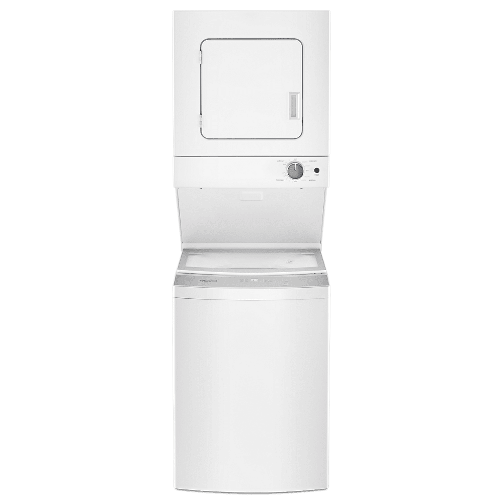 Whirlpool WET4024HW 24 inch White Electric Washer/Dryer Stacked Laundry Center