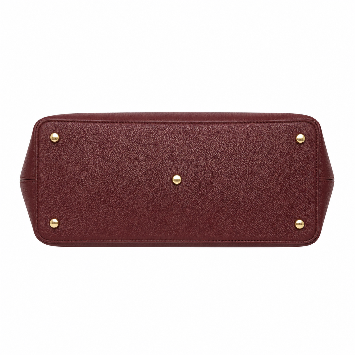 Zalvia Women’s Burgundy Heritage-Flap Handbag