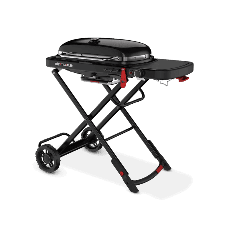 Weber Traveler Portable GAS Grill Stealth Edition